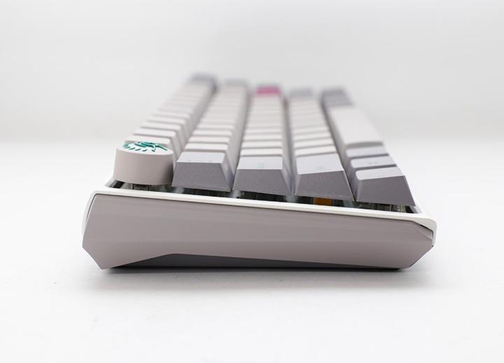 Actual product image Ducky One 3 Mist Grey SF Gaming Keyboard, RGB LED - MX-Red (DE, Cable)