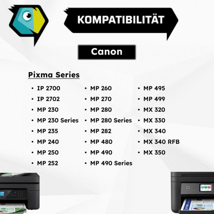 Actual product image Inkadoo Druckerpatronen greenline ersetzt Canon 2971 B 001 / CL-513 Druckkopfpatrone