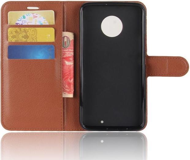 Immagine prodotto MU Classic Copertina classica in pelle con texture litchi (Motorola Moto X4)