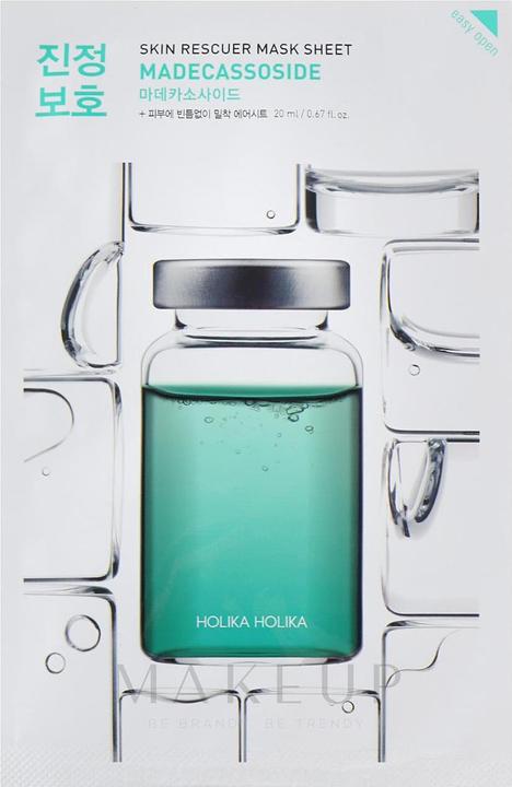 Image du produit Holika Holika Hyaluronic Acid Skin Rescue Mask Sheet - Masque en toile hydratant à l'acide hyaluronique (20 ml)