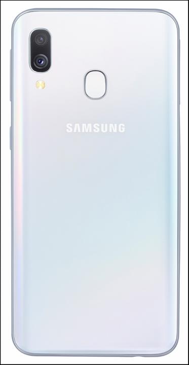 Image du produit Samsung Galaxy A40 version UE (64 Go, Blanc, 5.90", Double SIM, 16 Mpx, 4G)