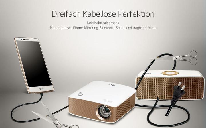 Image du produit LG Ph150g (HD, 130 lm, 1.57:1)