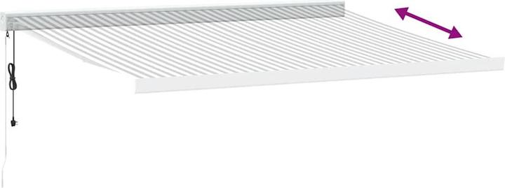 Produktbild VidaXL Markise Gelenkarmmarkise Sonnenmarkise Automatisch Braun 300x250cm (2.50 m)