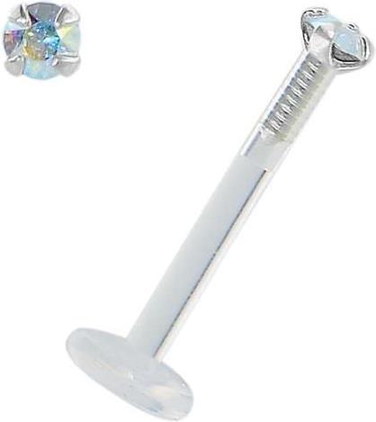 Immagine prodotto Bijouteria Piercing (Bioplastica, Argento 925, Cristallo Swarovski)