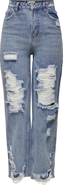 Only ONLDad High Waist Destroyed Flared Jeans (26)