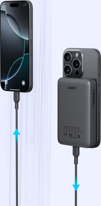 Image du produit Aukey MagFusion Slim (10000 mAh, 20 W, 37 Wh)