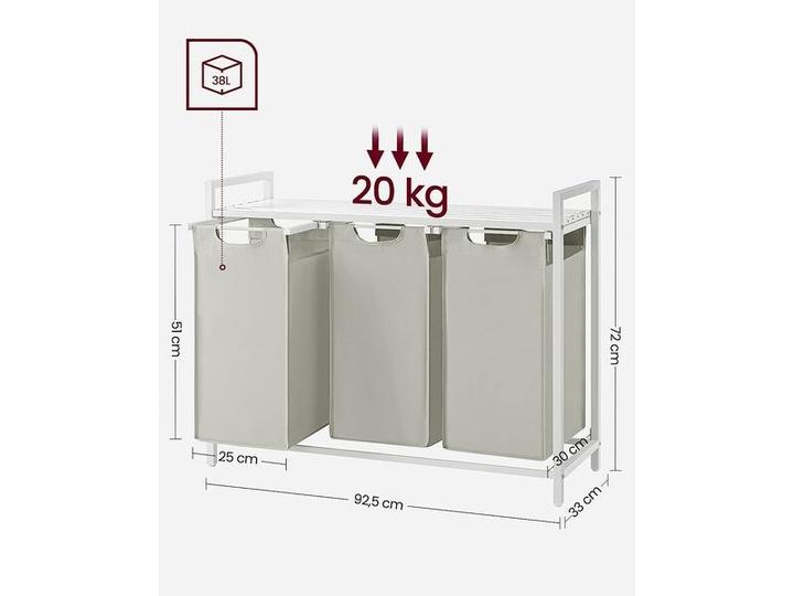 Image du produit Vasagle Laundry (114 l)