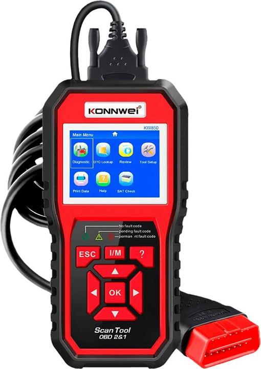 Image du produit Konnwei Appareil de mesure de diagnostic, KW850 Scanner OBD2