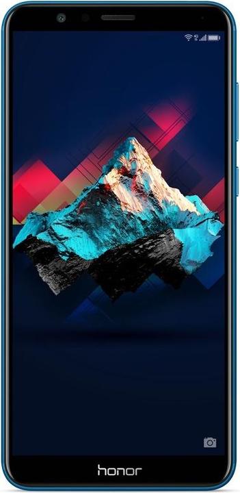 Actual product image Honor 7x (64 GB, Blue Sapphires, 5.90", Hybrid Dual SIM, 16 Mpx, 4G)