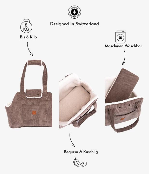 Produktbild Pet & Co. Lucky Dog Tasche - Anthrazit (Hund)