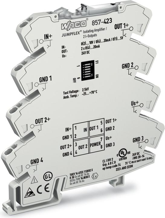 Image du produit Wago Amplificateur de séparation