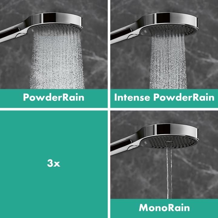 Produktbild hansgrohe Rainfinity Duschsystem 250, 1 Strahlart wassersparend, ShowerTablet 350, 28742