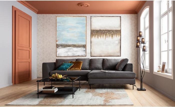 Actual product image Kare Design Oil Painting Abstract Fields 120x90cm (90 x 120 cm)