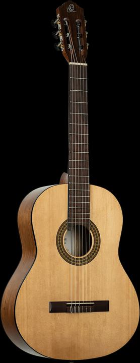 Ortega Picker's Pack - Set Guitare à Cordes Nylon - 4/4 (Guitare classique, Épicéa (table d'harmonie), Acajou (manche), Noyer (touche), Catalpa (sol))