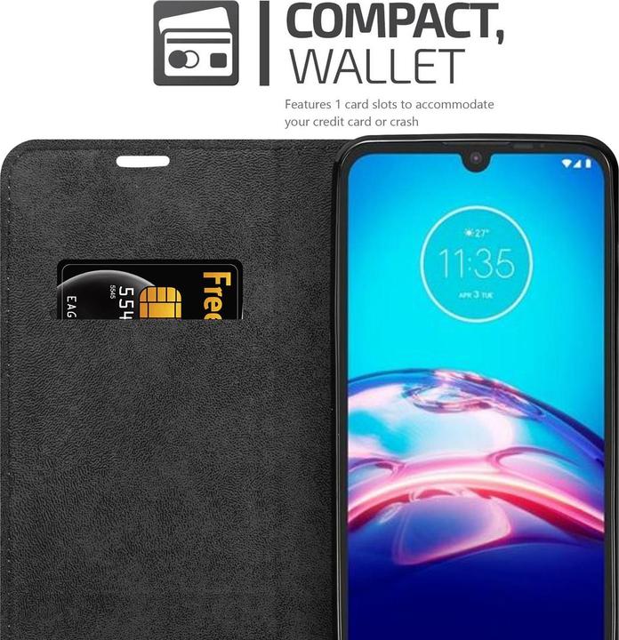 Immagine prodotto Cadorabo Copertina magnetica invisibile del libro (Motorola Moto E6s)