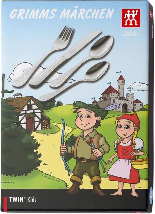 Actual product image Zwilling Children's cutlery Grimms fairy tale 4 pieces.