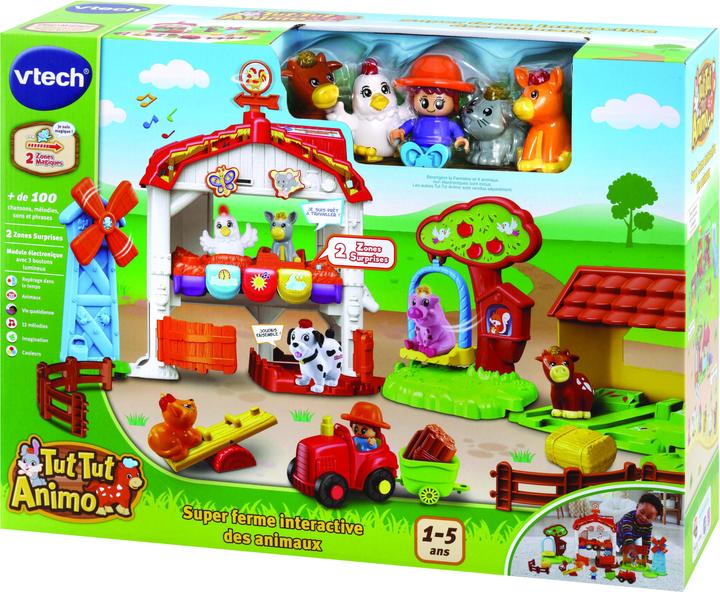 Image du produit VTech Tut Tut Animo - Super ferme interactive des animaux