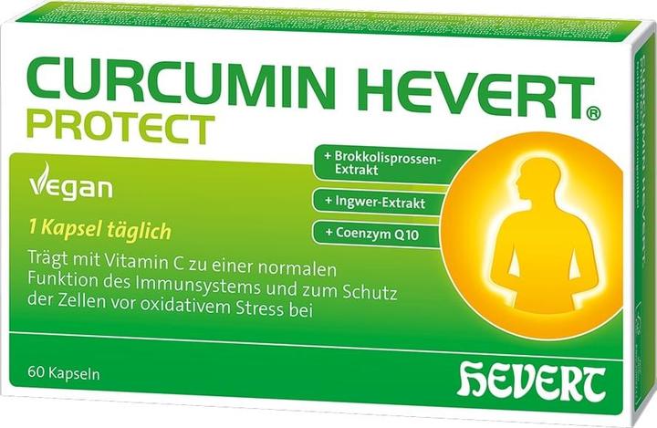 Produktbild Hevert Curcumin Protect 60 (60 Stück, Kapseln, 60 g)