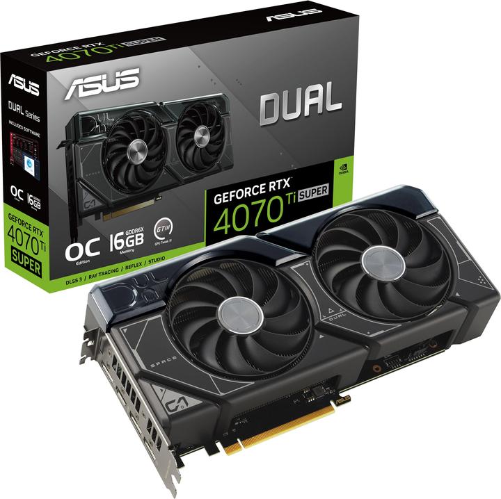 Produktbild ASUS GeForce RTX 4070 Ti SUPER Dual (16 GB)