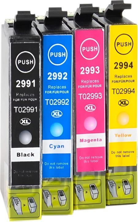 Produktbild Hermex Kompatible Tintenpatrone XL für Epson Expression Home XP-235 (M, BK, C, Y)