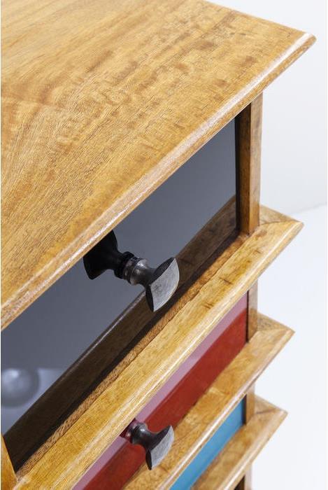 Actual product image Designlife Dresser Fuji Colored 8 Drw. (82 x 38 x 120 cm)