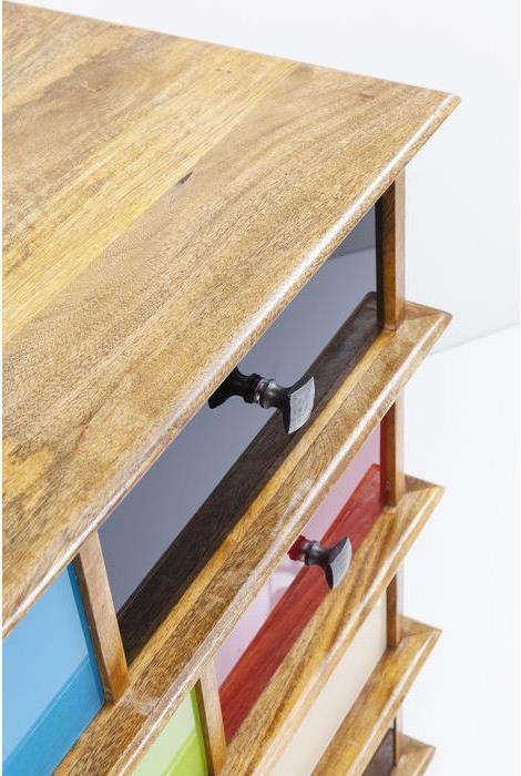 Actual product image Designlife Dresser Fuji Colored 8 Drw. (82 x 38 x 120 cm)