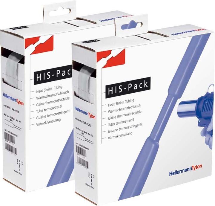 Image du produit HellermannTyton HellermannTytonIsolation de câblesGaines thermorétractables (5 x)