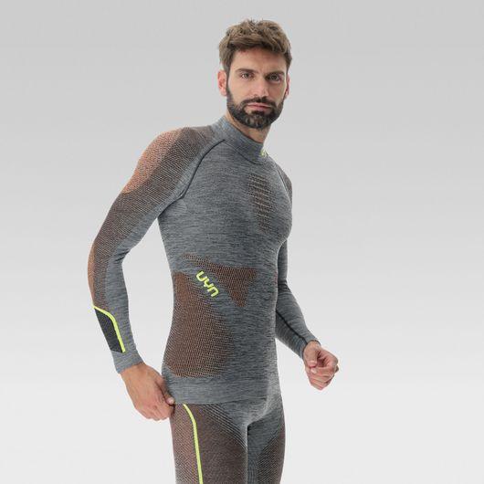 Actual product image UYN Thermal shirt with stand-up collar Ambityon Melange (S, M)