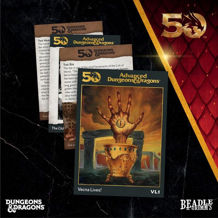 Produktbild Beadle & Grimm´s Dungeaons & Dragons Classic Module Würfel Set Vecna Lives (7)
