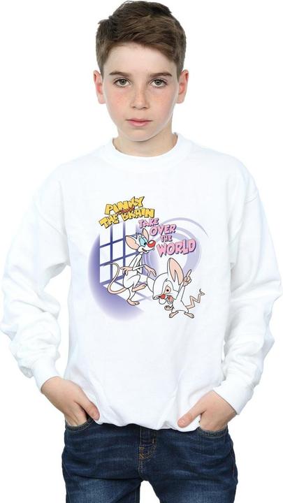 Produktbild Universal Textiles Sweatshirt Jungen Pinky And The Brain Take Over The World (128)