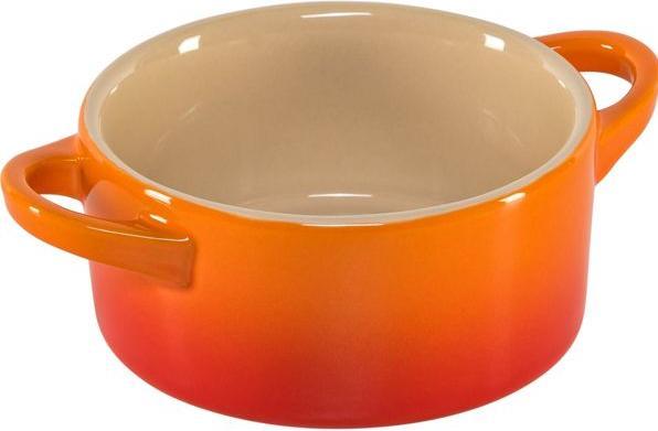 Image du produit Le Creuset Mini-Cocotte set de 4 "rouge four" 0,2 litre (10 cm, Cocotte + faitout, Céramique)