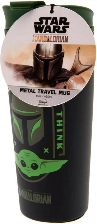 Actual product image Star Wars Stronger Than You Think metal travel mug (0.45 l)