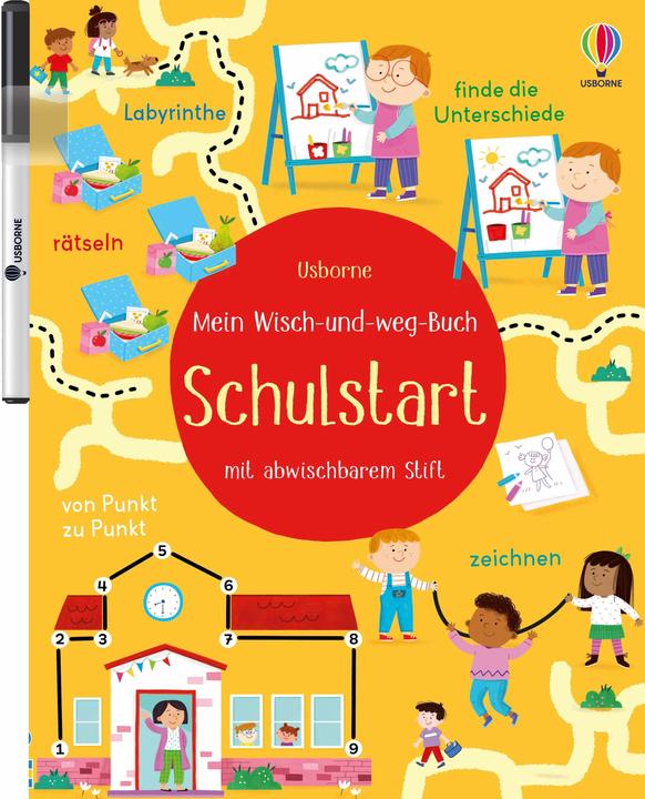 Produktbild Mein Wisch-und-weg-Buch: Schulstart