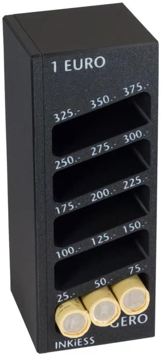 Actual product image Inkiess Money roll counter Gero 1 Euro black (Bank note counter)