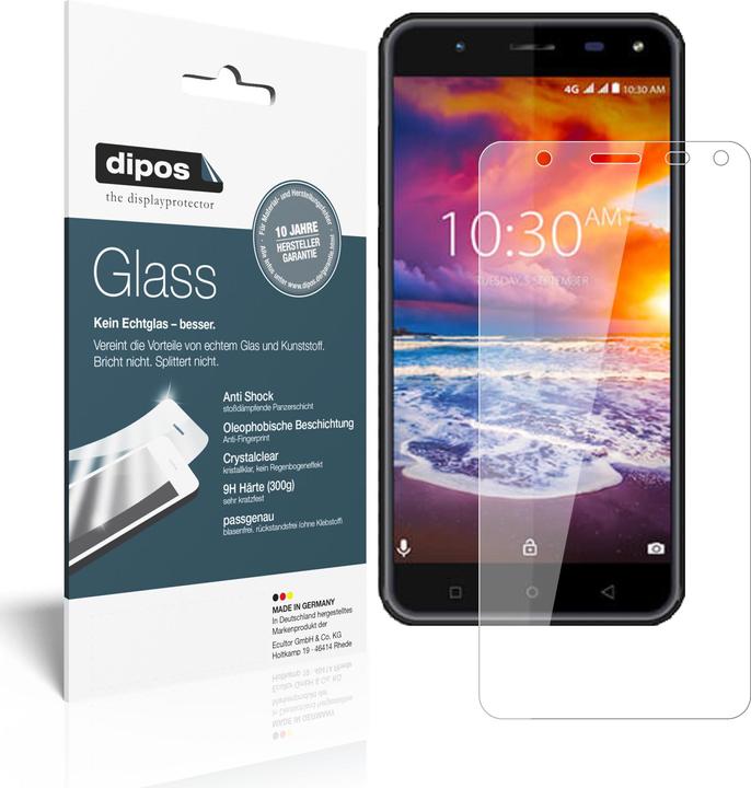 Immagine prodotto Dipos Pellicola Protettiva Anti-Shock (2 Pezzo/i, Karbonn Titanium Jumbo 3)