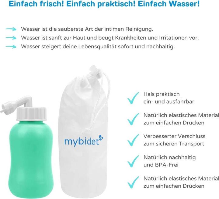 Actual product image Mybidet Butt Shower, Intimate Shower (300 ml, Intimate shower)