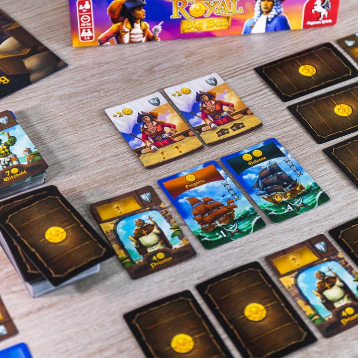 Produktbild Pegasus 18148G - Port Royal Big Box, Kartenspiel, für 1-5 Spieler, ab 8 Jahre (DE-Ausgabe) (Deutsch)