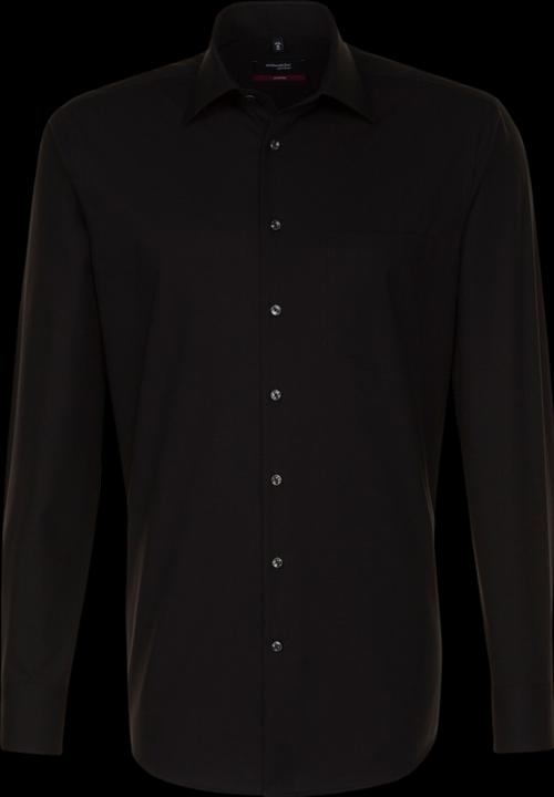 Image du produit Seidensticker Chemise Modern Fit Kent sans repassage black (3XL)