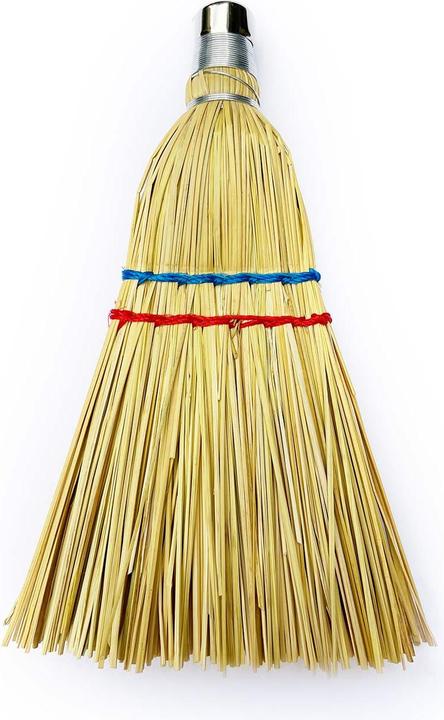 Produktbild Mojawo Strohbesen Kehrbesen Handfeger Zimmerbesen Hexenbesen L28xB14cm (1 Stk.)