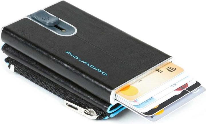 Produktbild Piquadro Blue Square - Compact Wallet für Scheine und Kreditkarten
