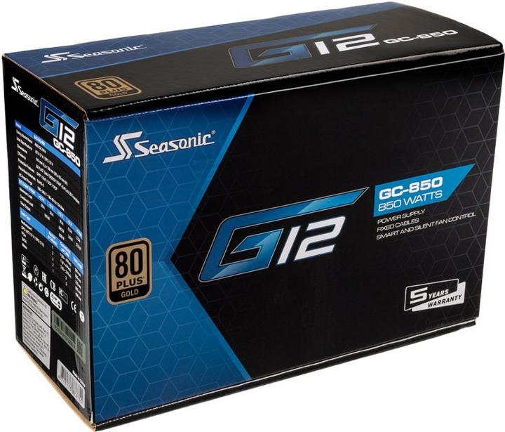 Image du produit Seasonic G12 (850 W)