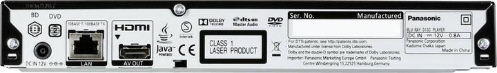Immagine prodotto Panasonic Dmp-Bdt167 (1 GB, Lettore DVD, Lettore Blu-ray)
