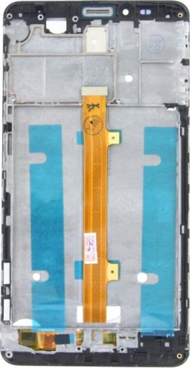 Produktbild OEM Display + Rahmen für Huawei Mate 7 schwarz (Display, Huawei Ascend Mate 7)