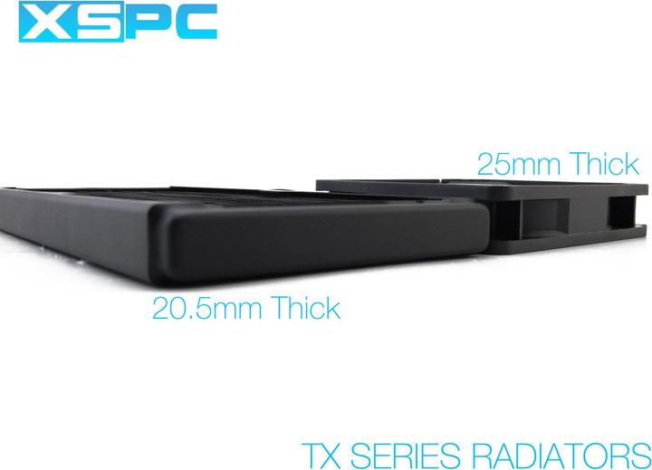 Actual product image XSPC TX360 Crossflow Ultrathin Radiator (120 mm)