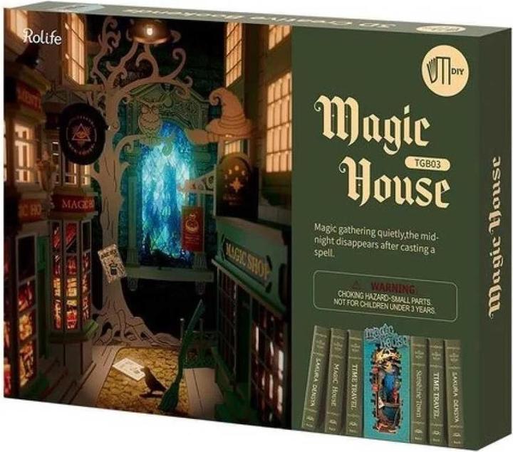 Actual product image Robotime Magic House