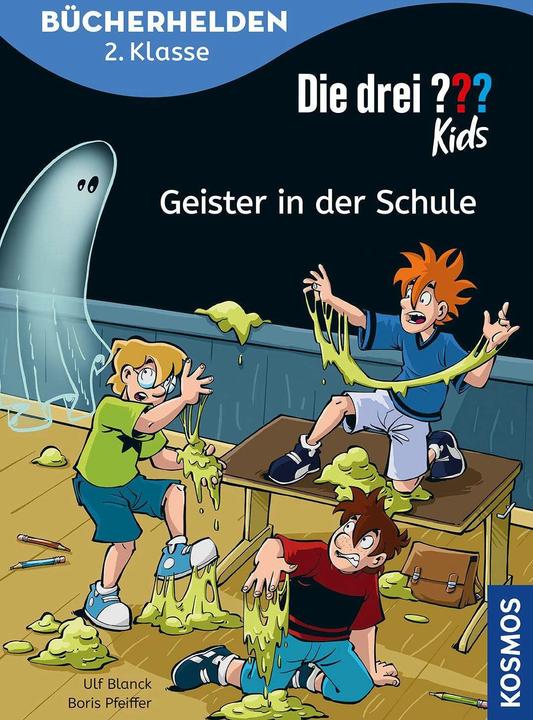 Produktbild Kosmos Die drei??? Kids, Bücherhelden 2. Klasse, Geister in der Schule (Deutsch, Ulf Blanck, Stefani Kampmann, Boris Pfeiffer, 2024)