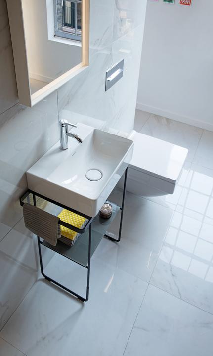 Produktbild Duravit Einhebel-Waschtischmischer C.1 S ohne Zugstangen-Ablaufgarnitur chrom