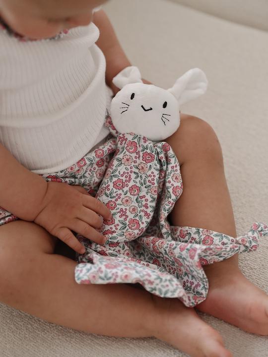 Image du produit Vertbaudet Baby Geschenk-Set: T-Shirt, Shorts, Haarband & Schmusetuch (86)
