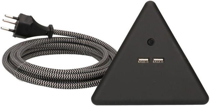 Actual product image Max Hauri energy pyramid (4 x, Type 13, USB-A, 3 m)