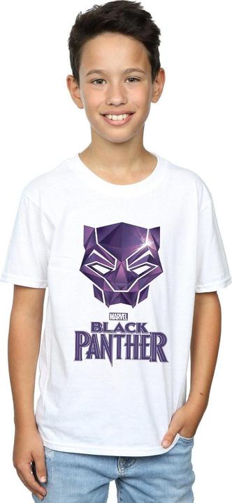 Produktbild Jungen Black Panther Maske Logo TShirt (128)